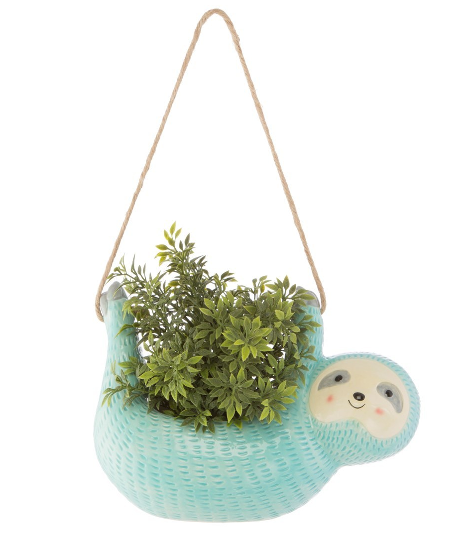 Sass & Belle: Seymour Sloth Hanging Planter