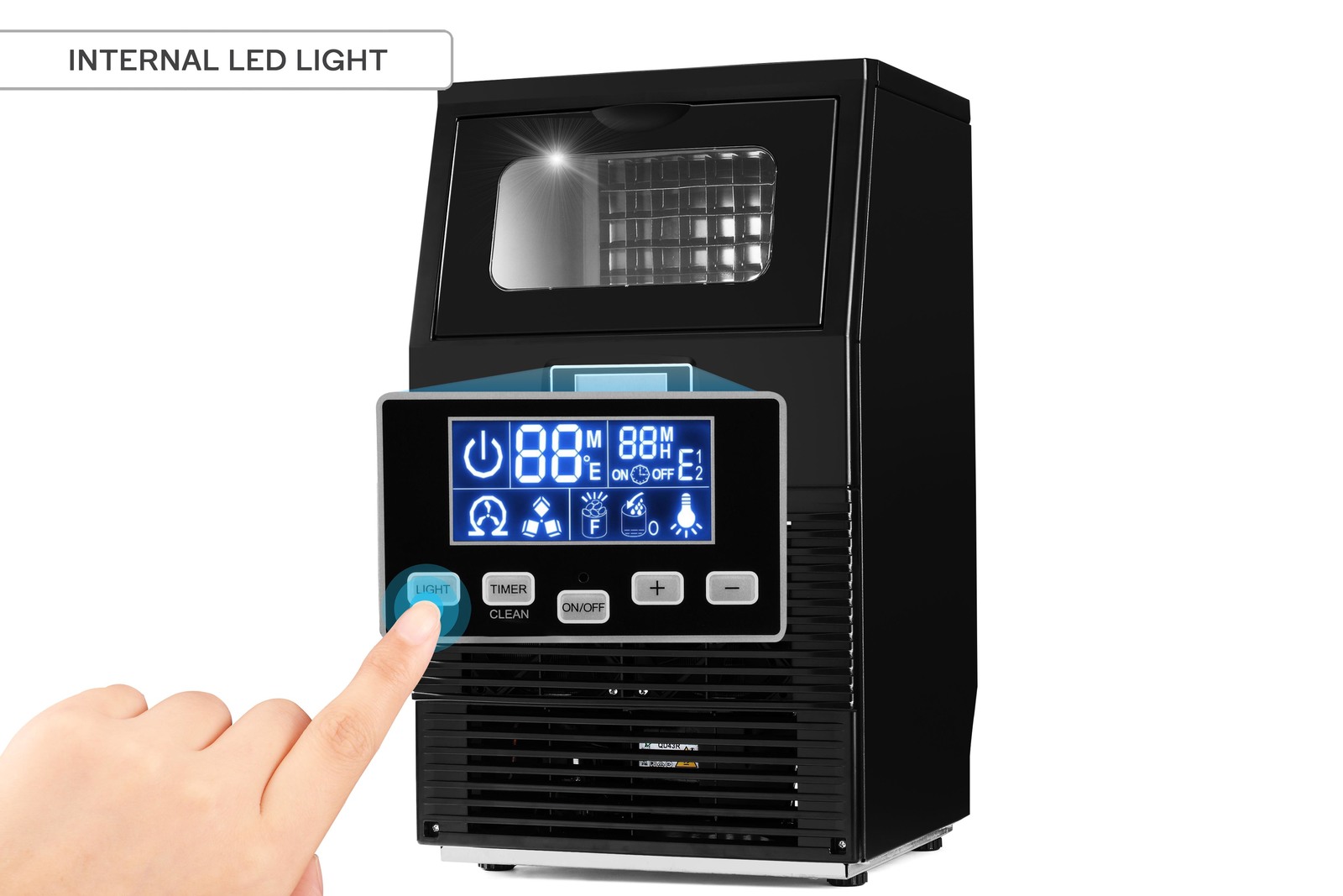 Buy Kogan 38kg Commercial Ice Cube Maker at Mighty Ape NZ