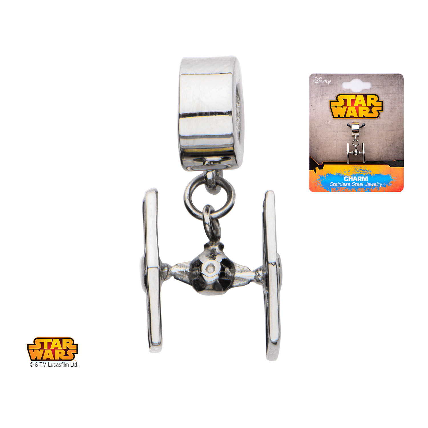 Star Wars Tie Fighter Dangle Charm image