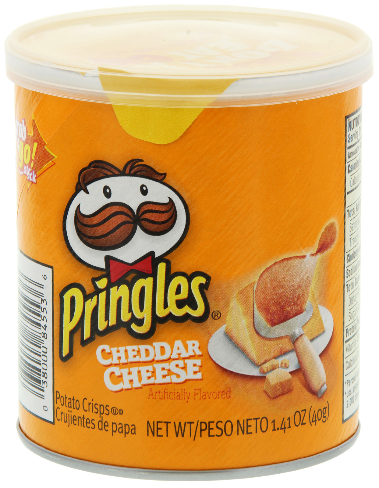Pringles Grab & Go Small Cheddar Cheese 40g 12 pack at Mighty Ape NZ