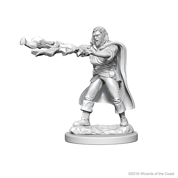 D&D Nolzur's Marvelous: Unpainted Minis - Human Male Sorcerer image
