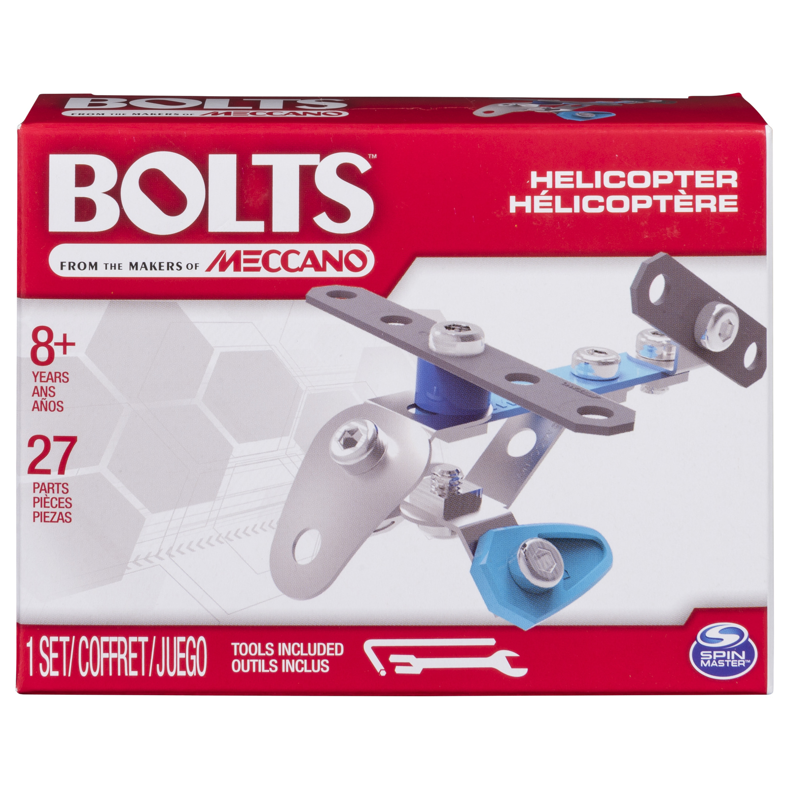 Meccano: Bolts Mini Vehicles - Helicopter