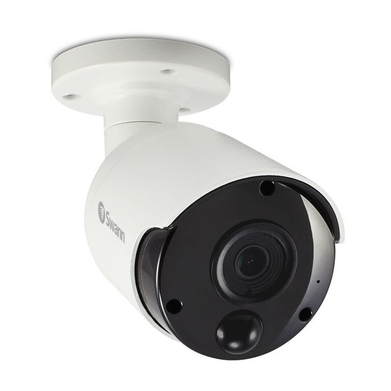 Swann True Detect White Bullet Camera w Audio at Mighty Ape NZ