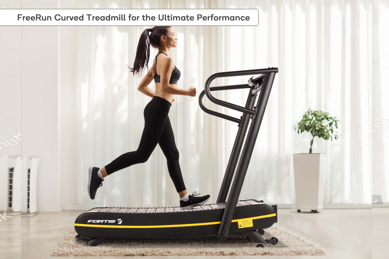 Buy Fortis FreeRunner Curved Manual Treadmill at Mighty Ape NZ