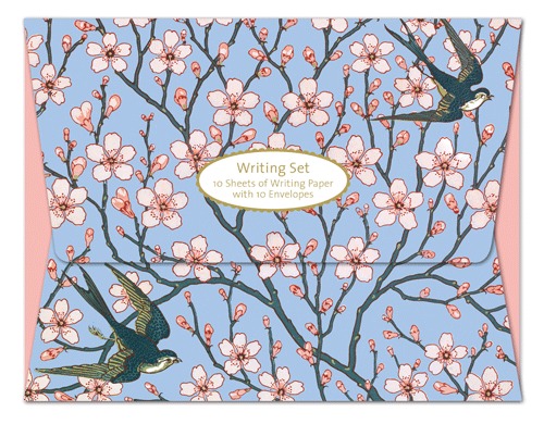 Museums and Galleries: Almond Blossom & Swallow - Writing Set image