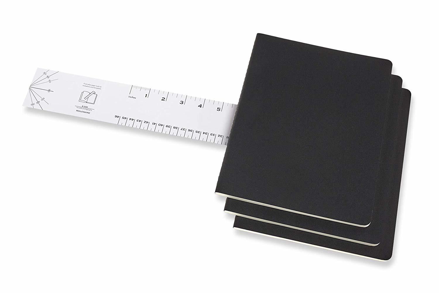 Buy Moleskine XL Cahier Dotted Journal Black at Mighty Ape NZ