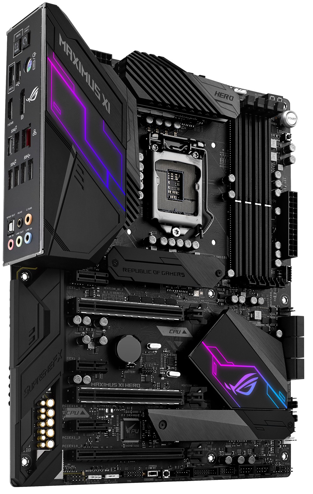 Asus ROG Maximus XI Hero Motherboard image