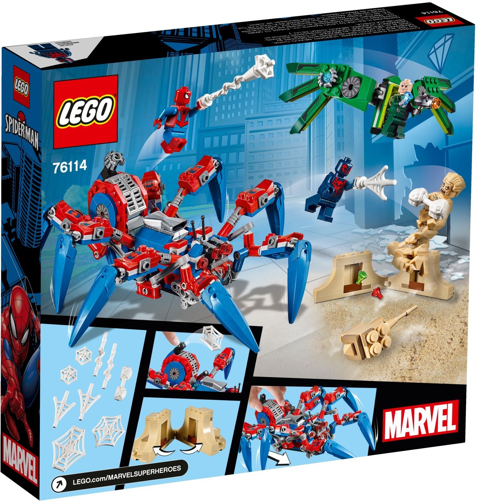LEGO Super Heroes - Spider-Man's Spider Crawler (76114) image