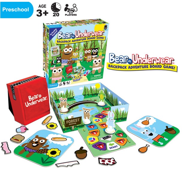 Bear in Underwear Adventure Board Game