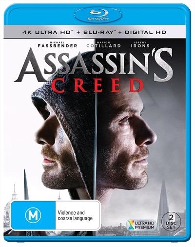 Assassin's Creed on Blu-ray, UHD Blu-ray image