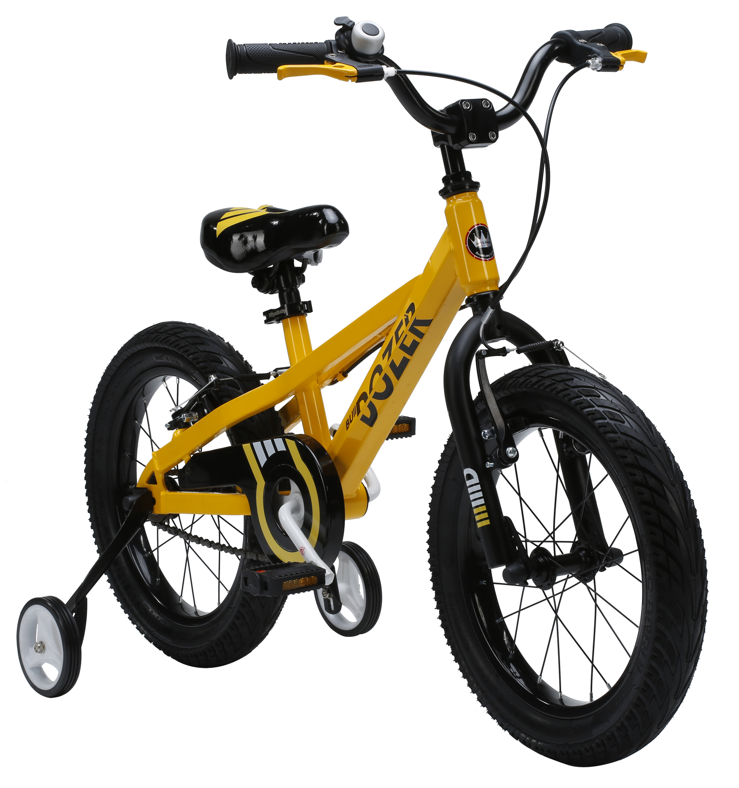 RoyalBaby: Bull Dozer RB-23 - 18" Bike (Yellow)