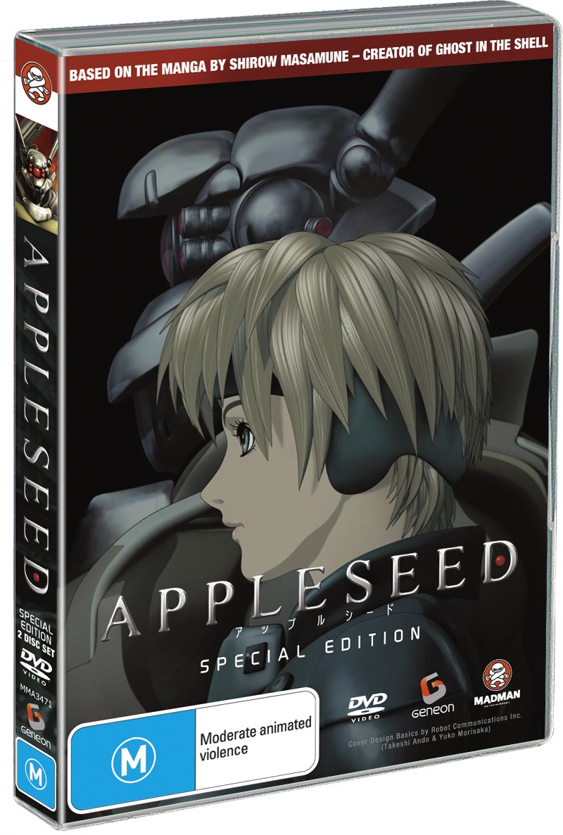 Appleseed The Movie - Special Edition (2 Disc Set) on DVD