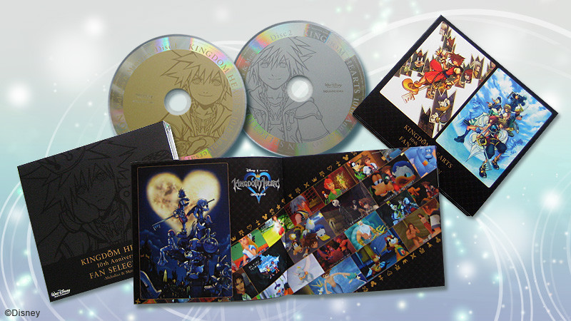 Kingdom Hearts - 10th Anniversary Fan Selection on CD