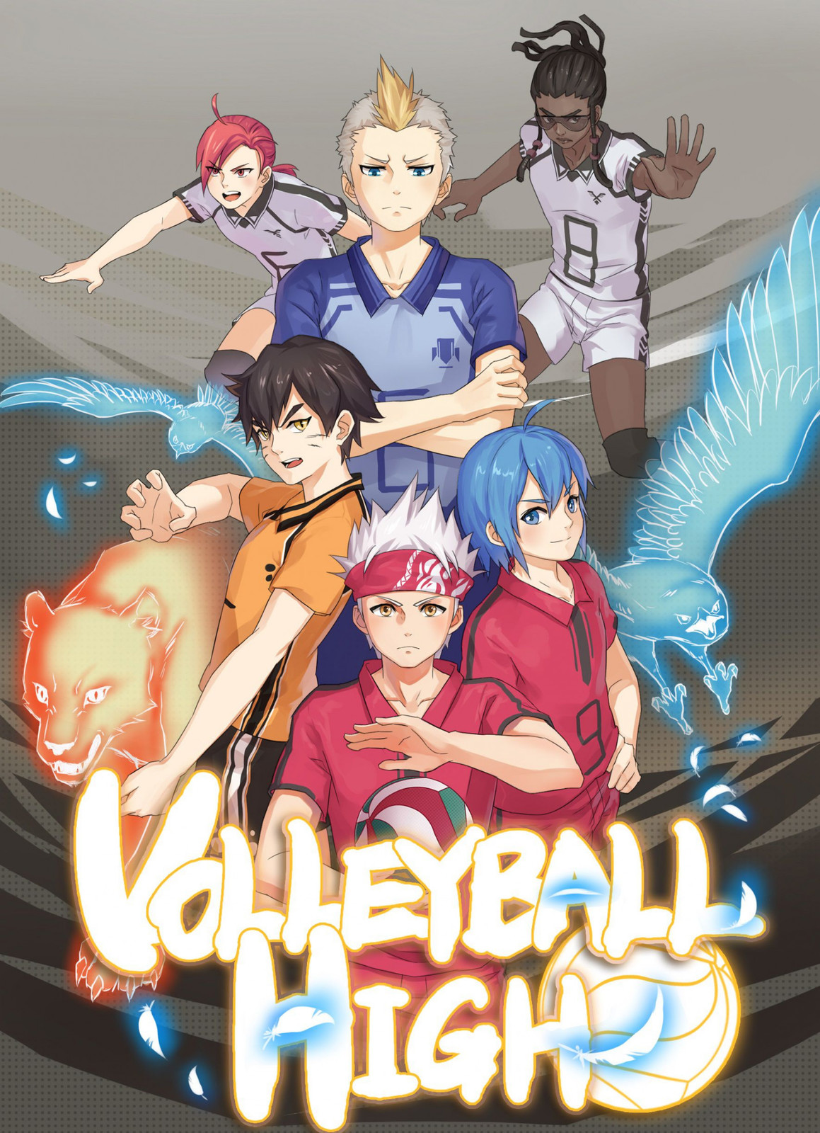 Volleyball High - Card Game