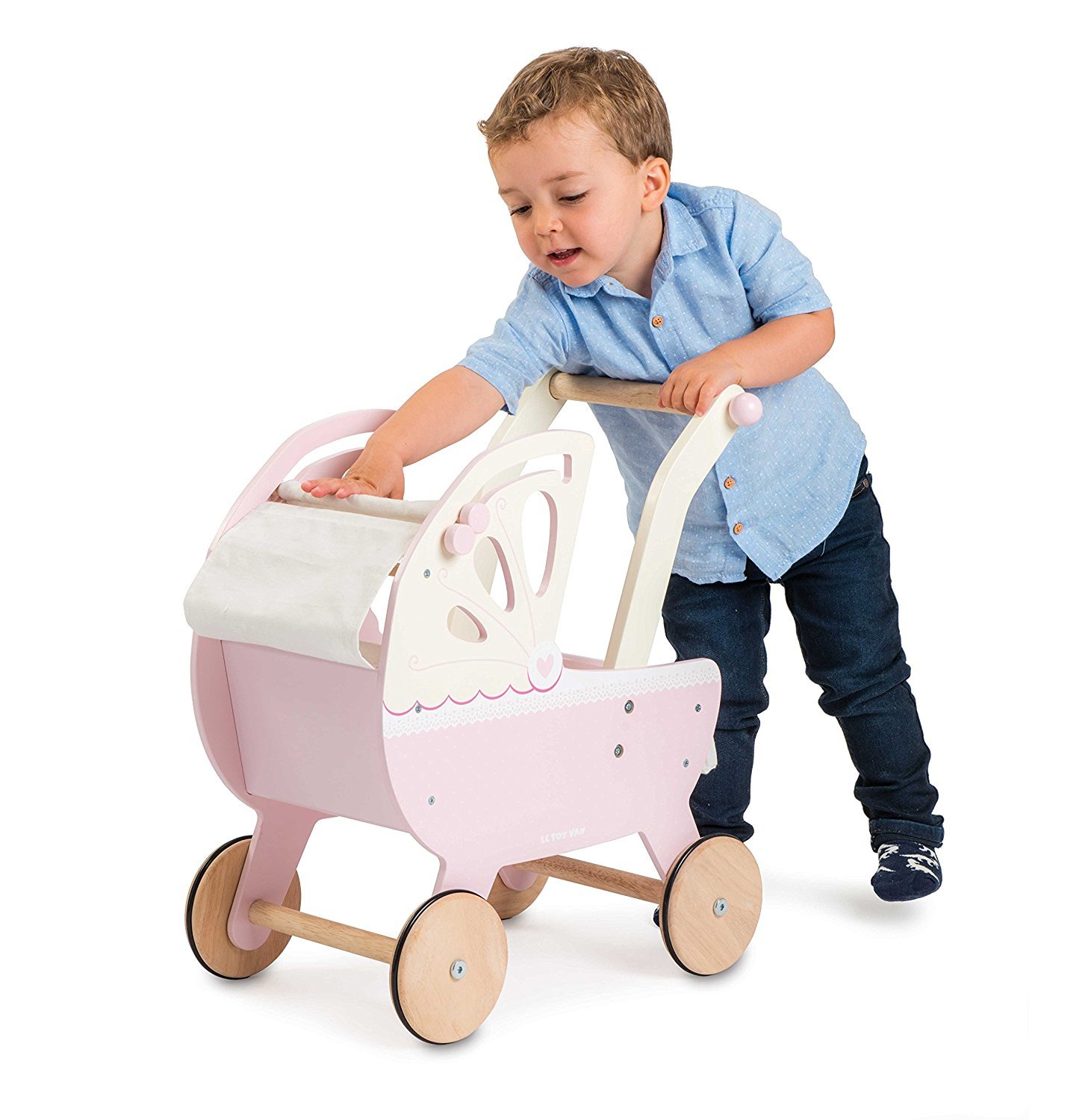 Le Toy Van: Sweet Dreams Pram - Pink image