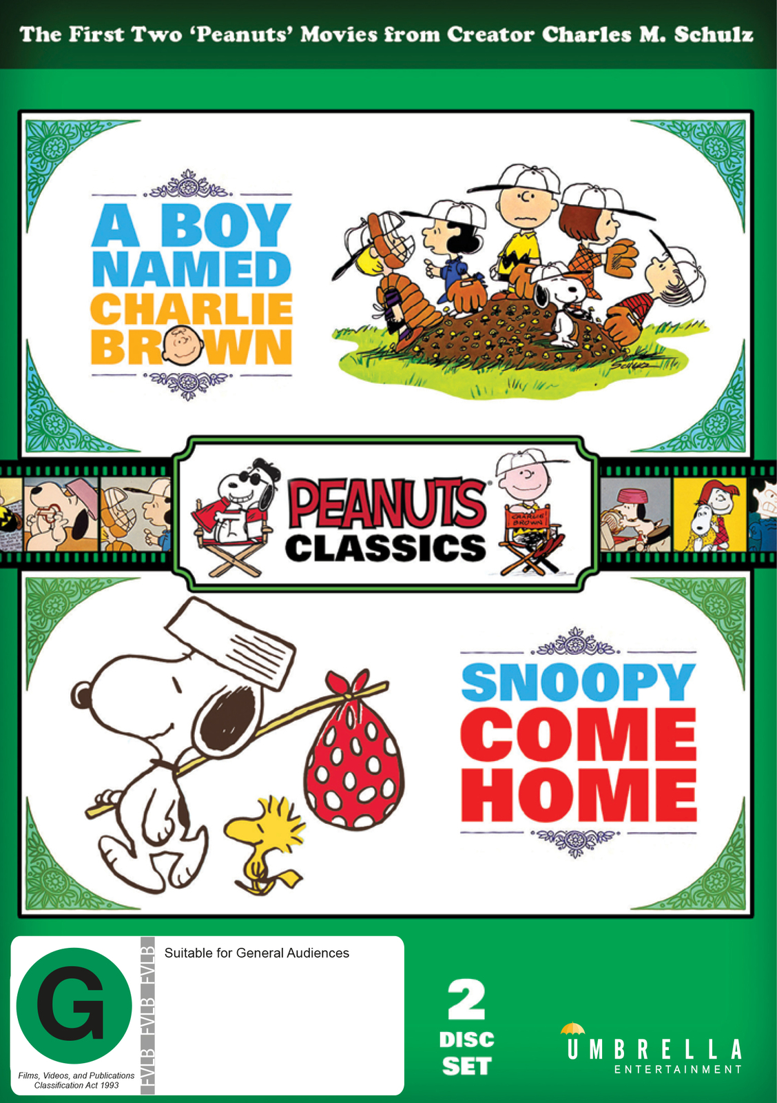 A Boy Named Charlie Brown / Snoopy Come Home DVD Buy Now at