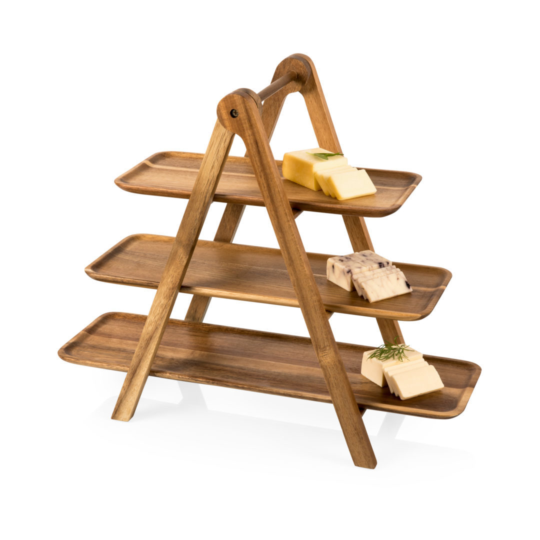 Picnic Time: Serving Ladder 3 Tiered Serving Station image