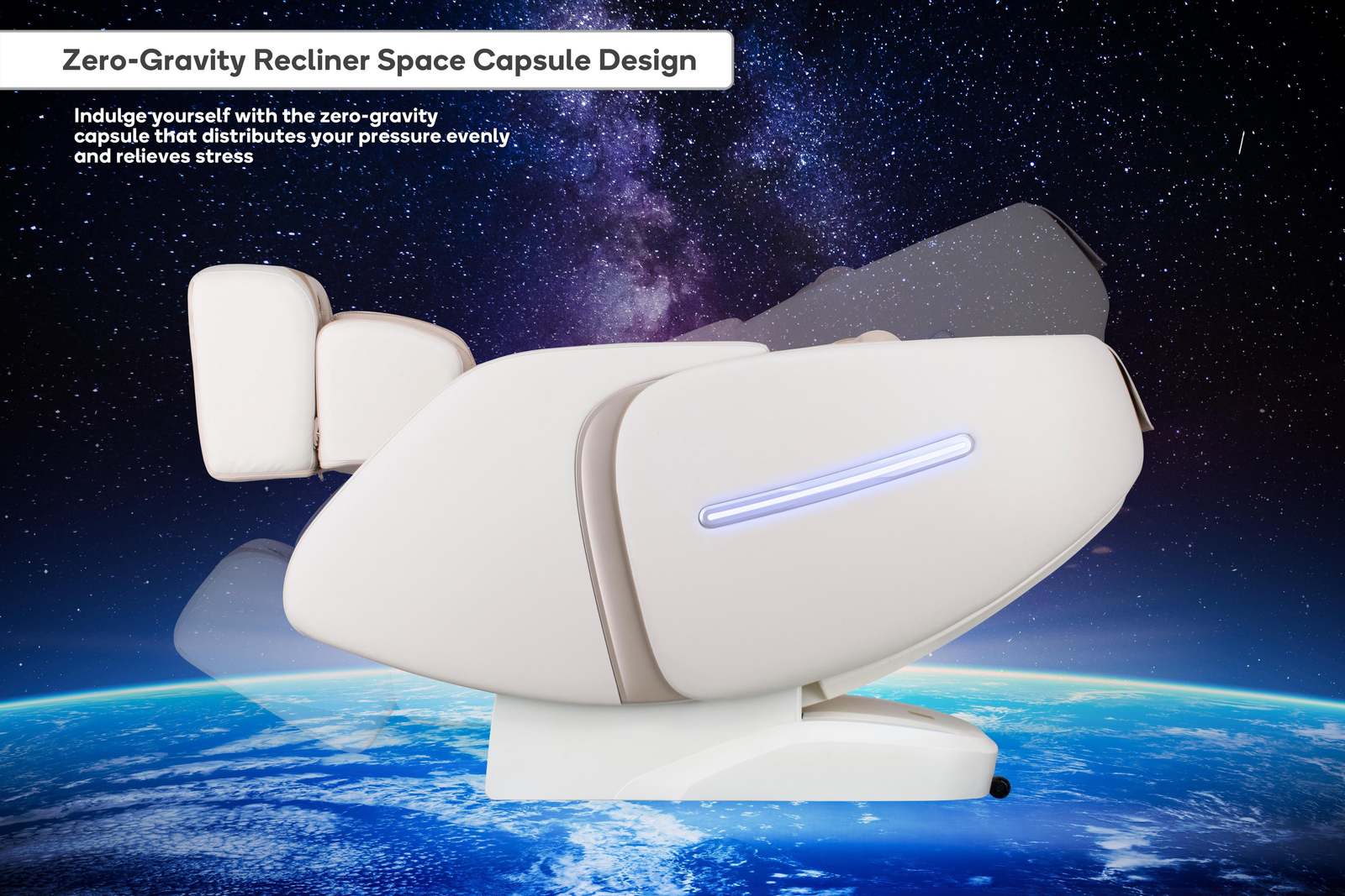 Kogan S63 ZeroGravity SLTrack Heated Shiatsu Massage Recliner Chair