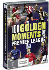 100 Golden Moments Of The Premier League on DVD 100 Golden Moments Of The Premier League on DVD
