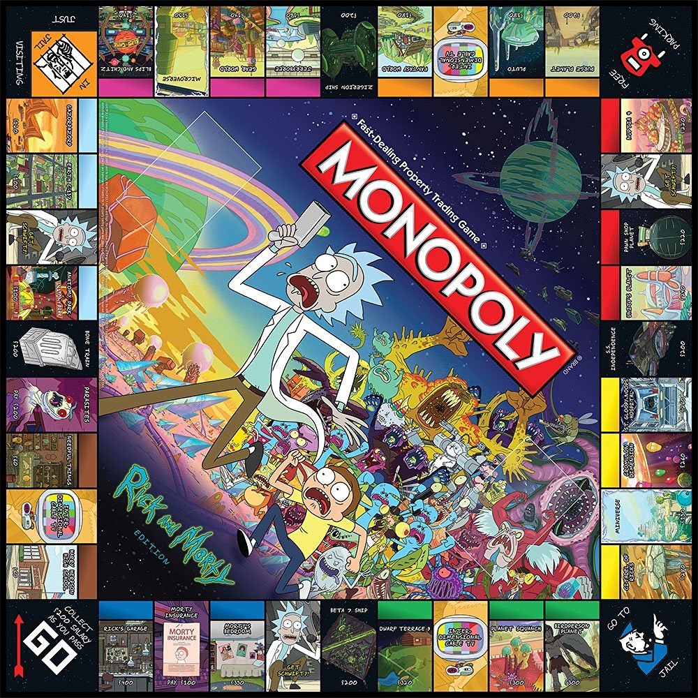 Monopoly: Rick and Morty Edition image