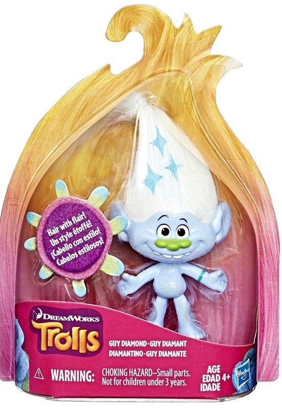 DreamWorks Trolls: Guy Diamond - 5" Collectible Figure