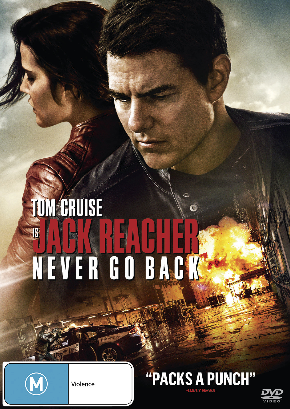 Jack Reacher 2: Never Go Back on DVD image