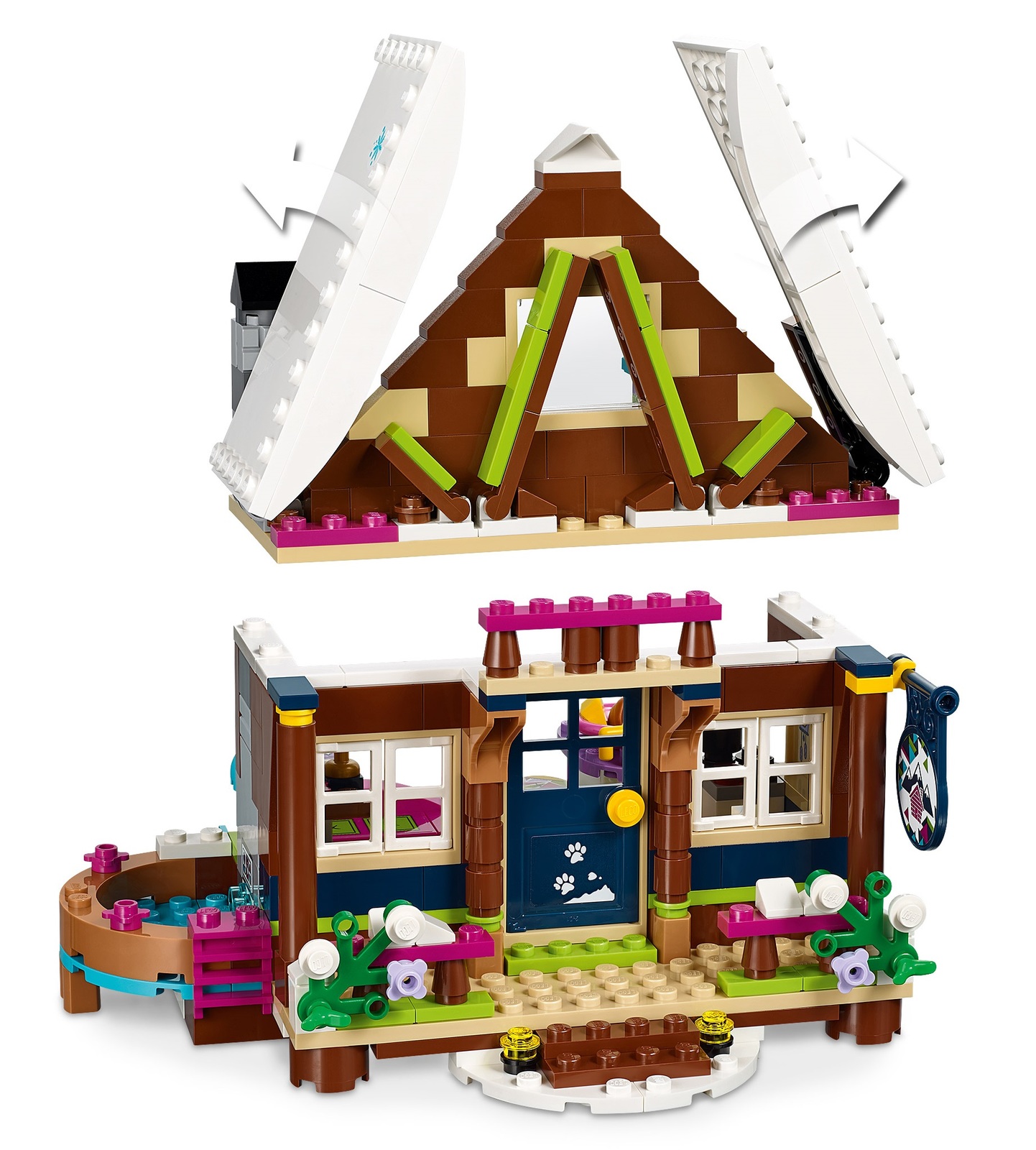 LEGO Friends: Snow Resort Chalet (41323) image