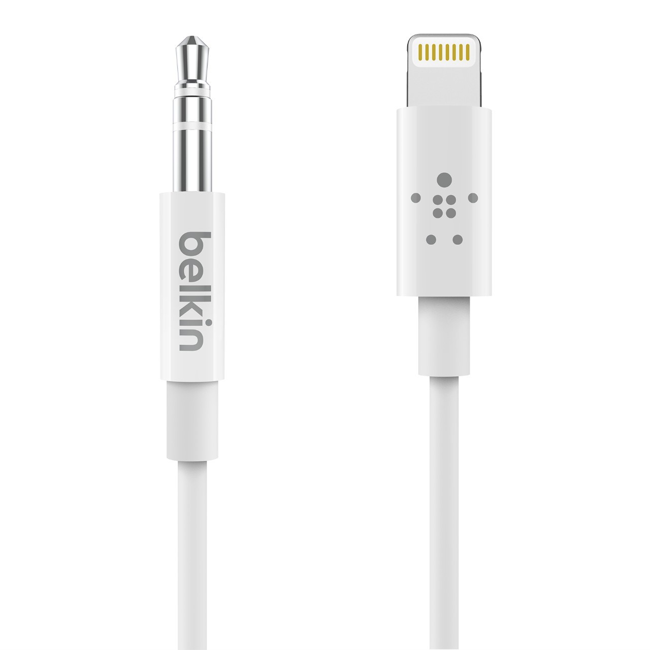 Belkin Lightning to 3.5mm Audio Cable 3.5MM - 1.8m - White image