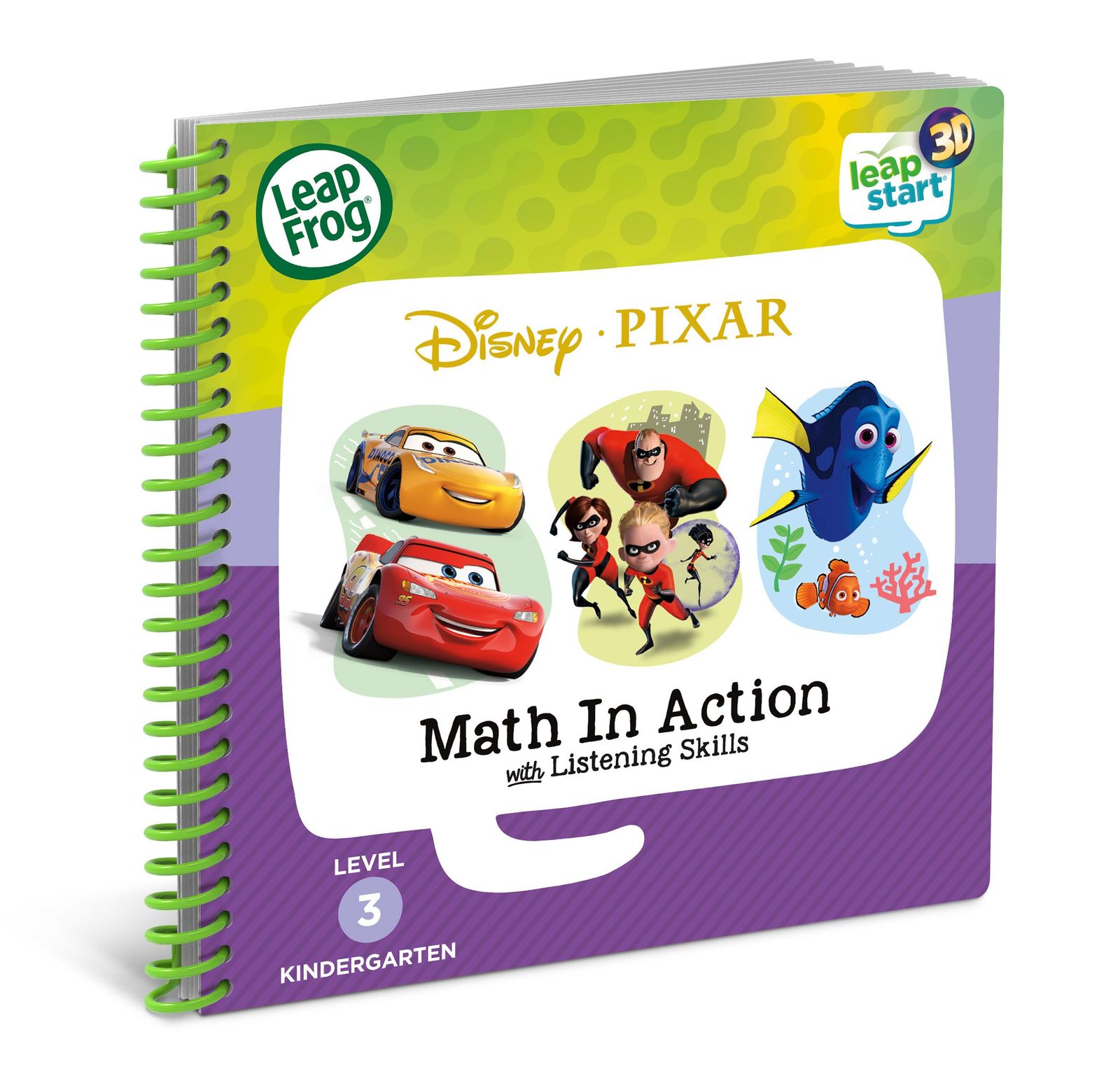 Leapstart 3D: Disney Pixar - Math In Action With Listening Skills (Level 3)