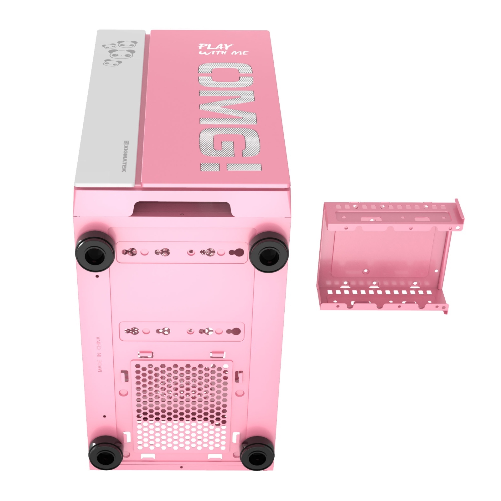 Xigmatek OMG Queen Tempered Glass Mini Tower Case image