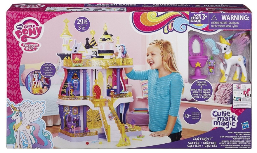 my little pony friendship is magic collection canterlot castle playset