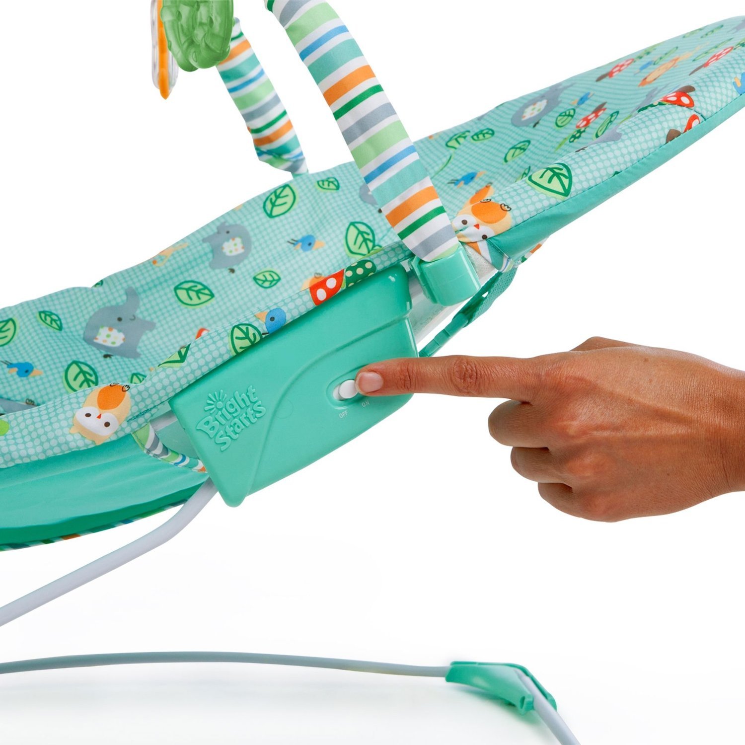 Buy Bright Starts Jolly Safari Bouncer at Mighty Ape NZ