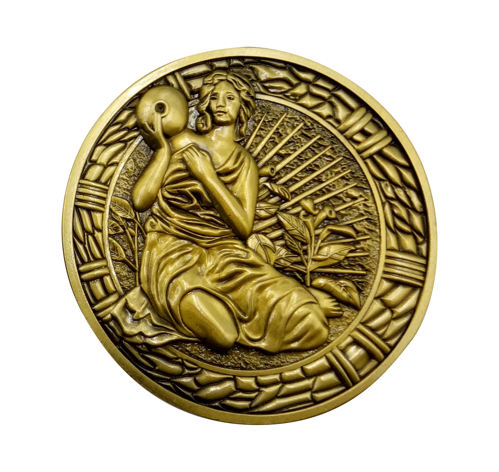Resident Evil 2 Collectable Medallion Maiden At Mighty Ape NZ resident-evil-2-collectable-medallion-maiden-at-mighty-ape-nz