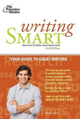 Princeton Review: Writing Smart 2nd by Marcia Lerner image