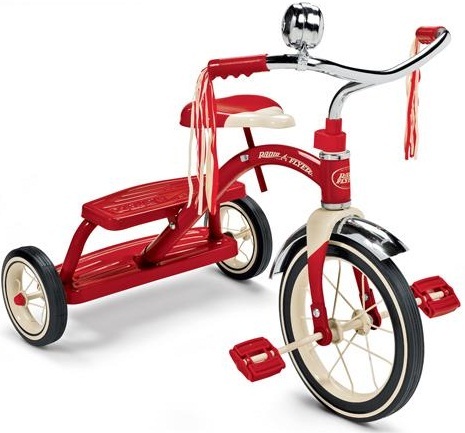 Radio Flyer - Classic Red Dual Deck Trike