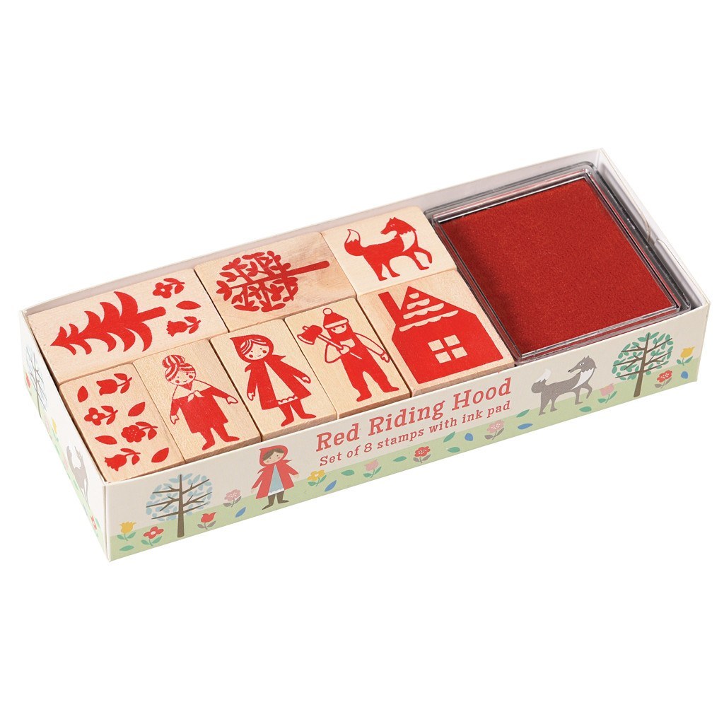 Red Riding Hood Stamp Set image