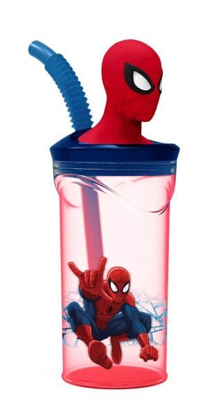 Spiderman 3D Figurine Tumbler image