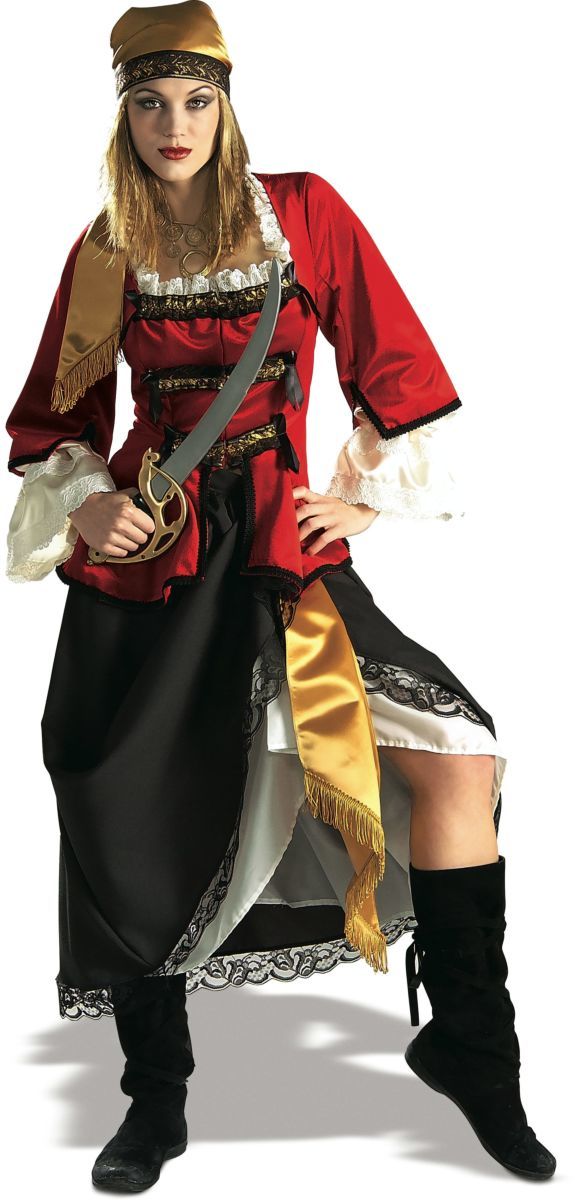 Rubie's: Pirate Queen - Deluxe Costume (Medium) image