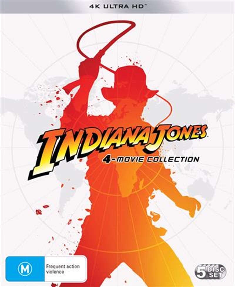 Indiana Jones: 4 Movie Collection (4K UHD) on UHD Blu-ray