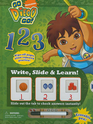 Write, Slide & Learn! Go Diego Go! 123 image