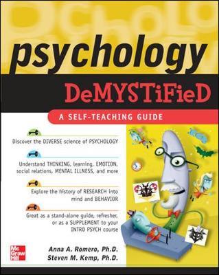Psychology Demystified by Anna Romero image