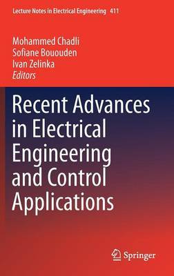 Recent Advances in Electrical Engineering and Control Applications on Hardback