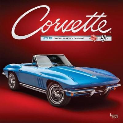 Corvette 2019 Square Foil by Inc Browntrout Publishers image