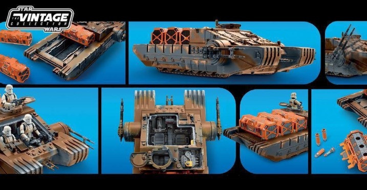Star Wars: Vintage Collection Vehicle - Imperial Assault Tank image