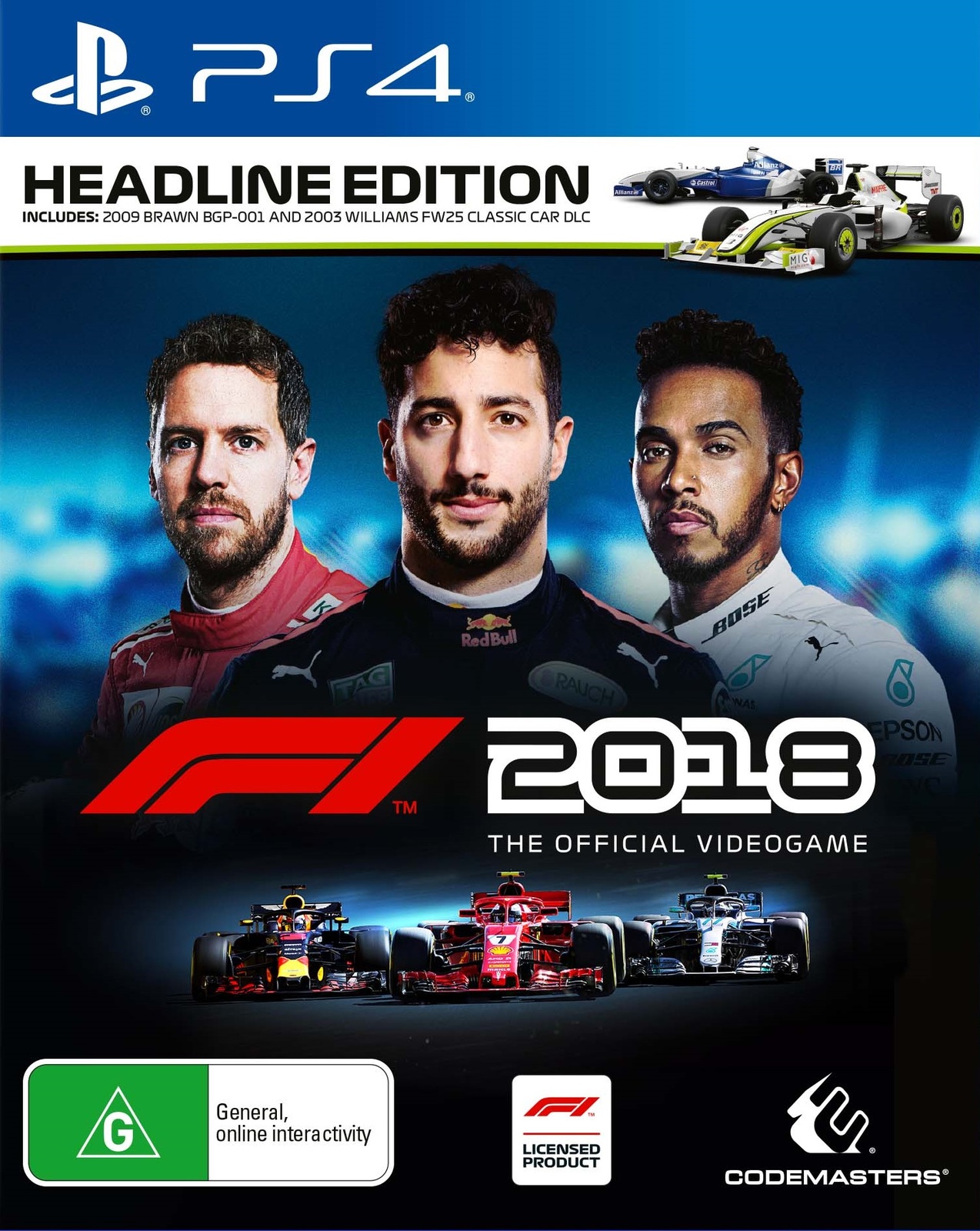 F1 2018 Headline Edition for PS4 image