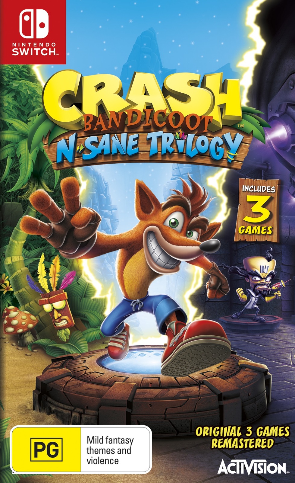 Crash Bandicoot N-Sane Trilogy for Nintendo Switch image
