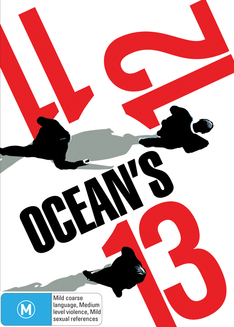 Ocean's 11, 12, 13 (3 Disc Box Set) (Slipcase) on DVD image