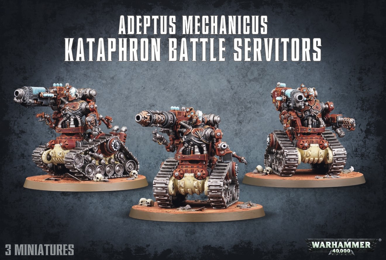 Warhammer 40,000 Adeptus Mechanicus Kataphron Battle Servitors image