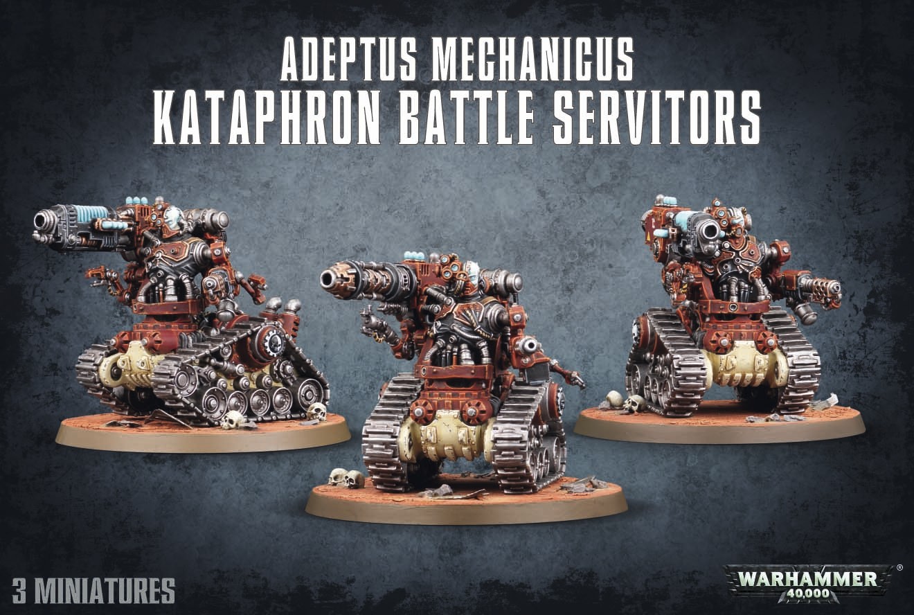 Adeptus Mechanicus Kataphron Battle Servitors image