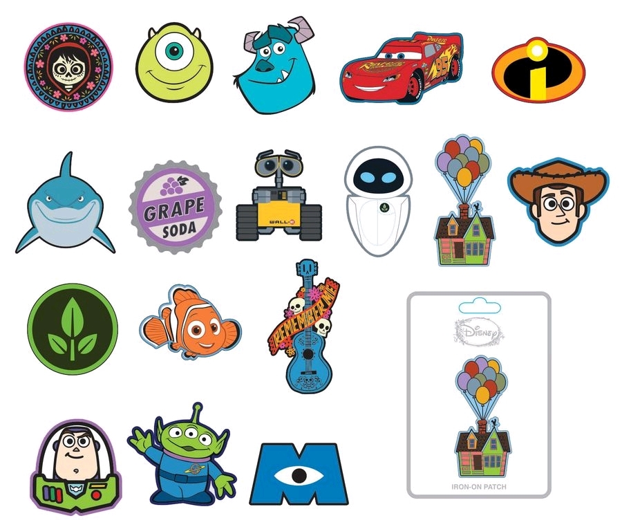 Pixar - Patches (Assorted Designs) image